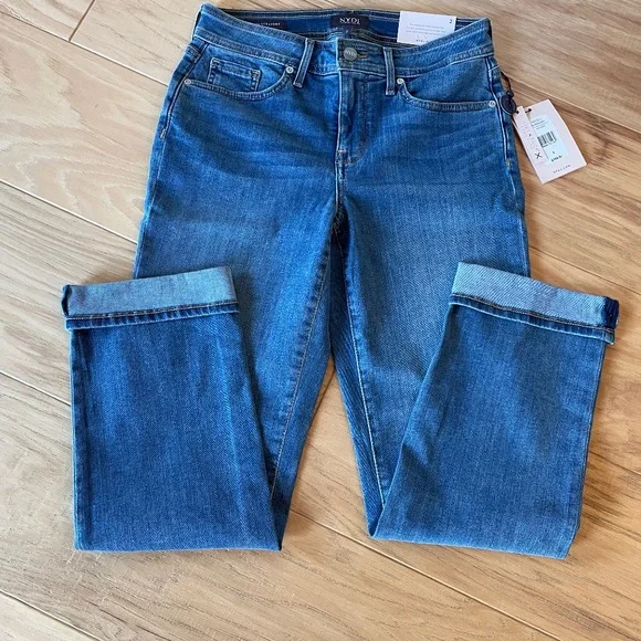 NYDJ women’s jeans, Marilyn Ankle 2” Clean Cuff, size 2 NWT! - Picture 1 of 7